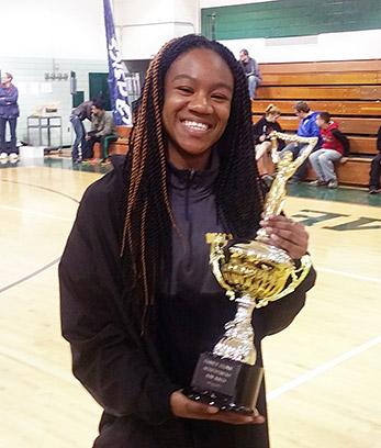 Mia Knight 2016 ASICS Comet Clinic Achievement Award